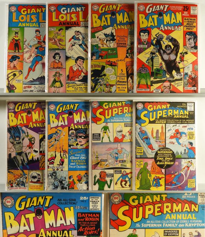8PC DC Comics Batman Lois Lane Superman Annual Lot (1 of 2)