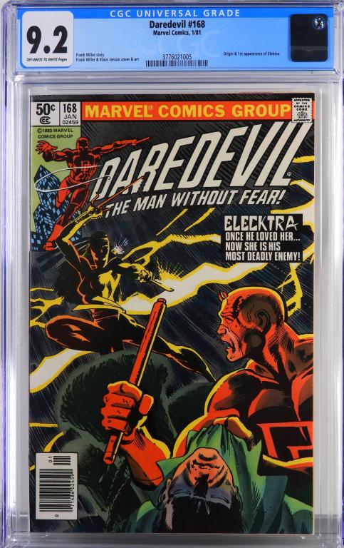 Marvel Comics Daredevil #168 CGC 9.2 (1 of 2)