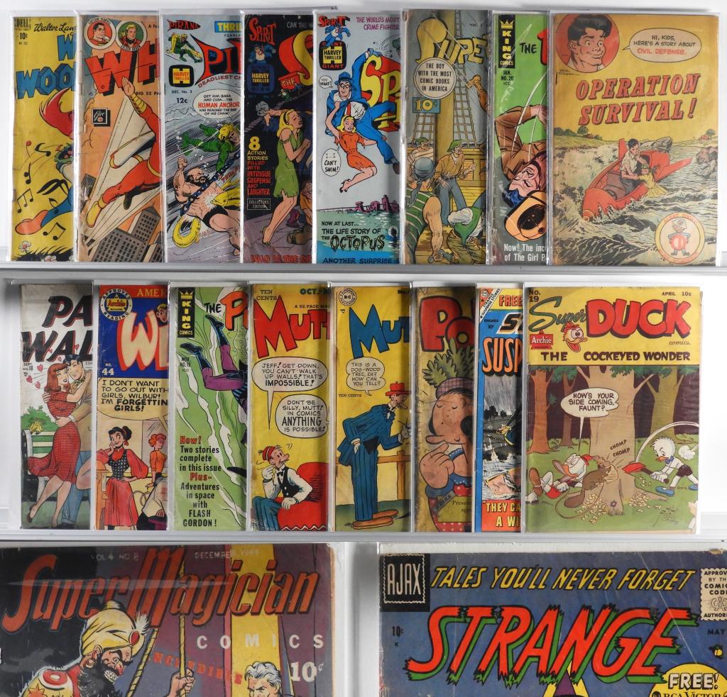28PC Dell DC Archie Pub. Fawcett Golden Age Comics (1 of 5)