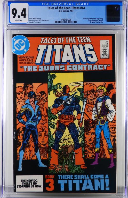 DC Comics Tales of the Teen Titans #44 CGC 9.4 (1 of 2)