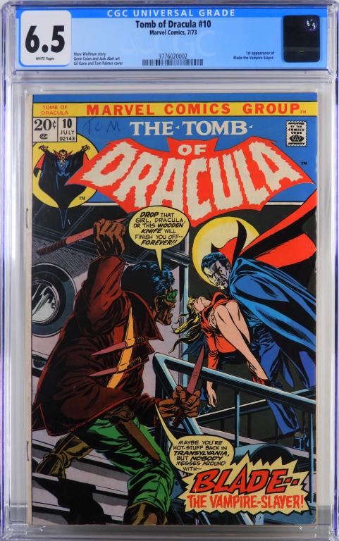 Marvel Comics Tomb of Dracula #10 CGC 6.5 (1 of 2)