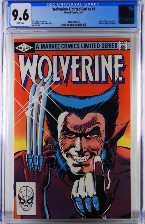 Marvel Comics Wolverine Limited Series #1 CGC 9.6 (1 of 2)