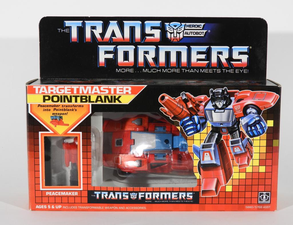 1987 Hasbro Transformers G1 Pointblank MIB Unused (1 of 6)