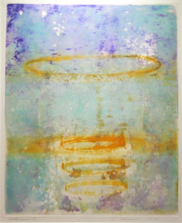 Irene Valincius Abstract Monotype Print (1 of 9)