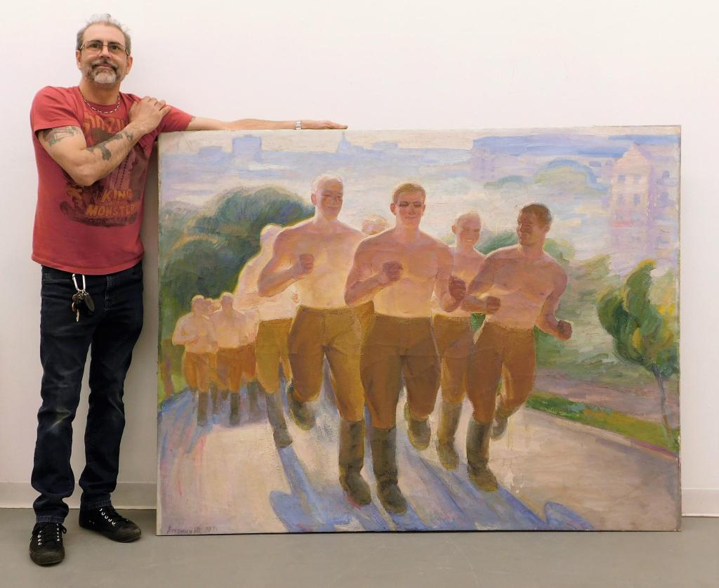 LG Grigory Shponko Russian Social Realist Painting (1 of 12)