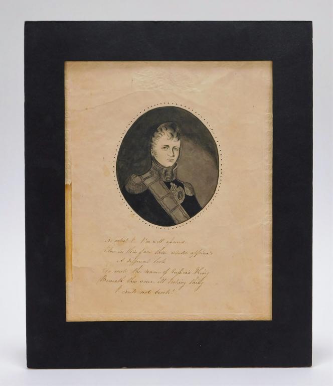 19C Portrait of Tsar Alexander I of Russia Drawing (1 of 9)