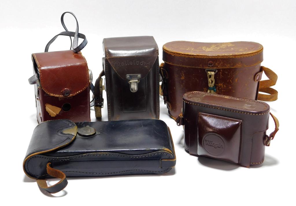 5PC Kodak & Other Antique Cameras & Binoculars (1 of 12)