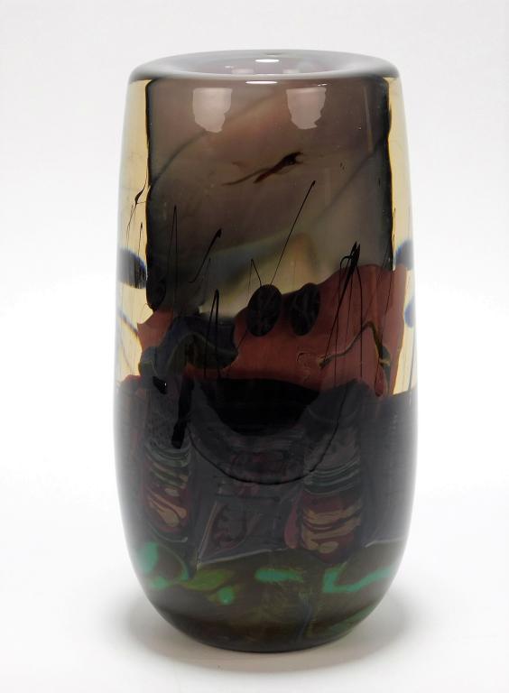 Michael Pavlik Abstract Art Glass Vase (1 of 6)