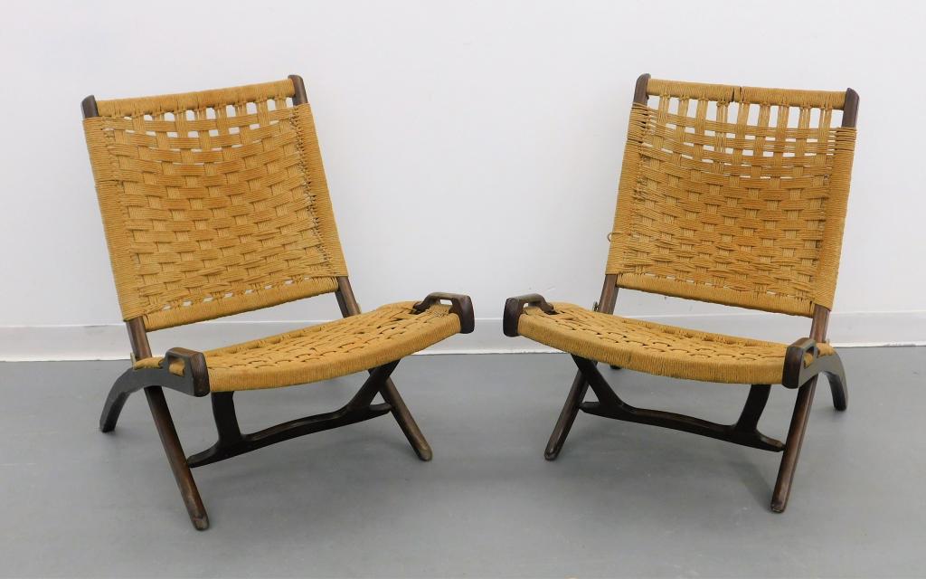 PR Aft. Hans Wegner MCM Folding Chairs (1 of 11)