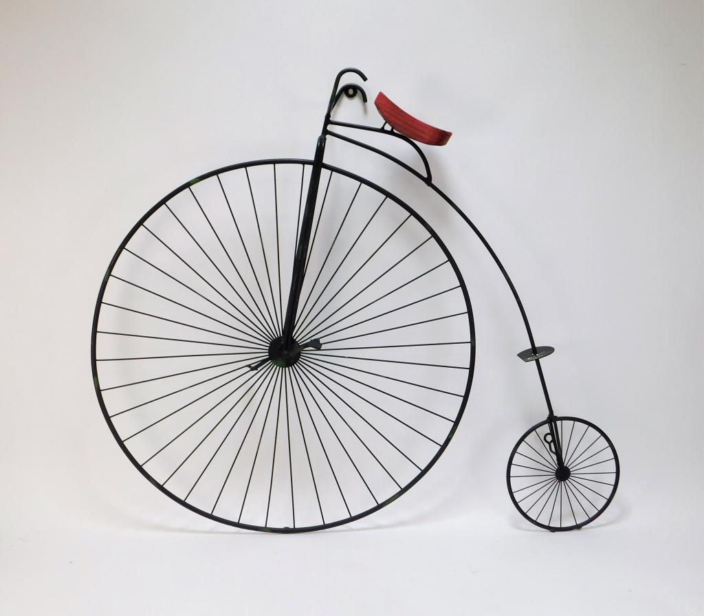 Curtis Jere Penny Farthing Bicycle Wall Sculpture (1 of 7)