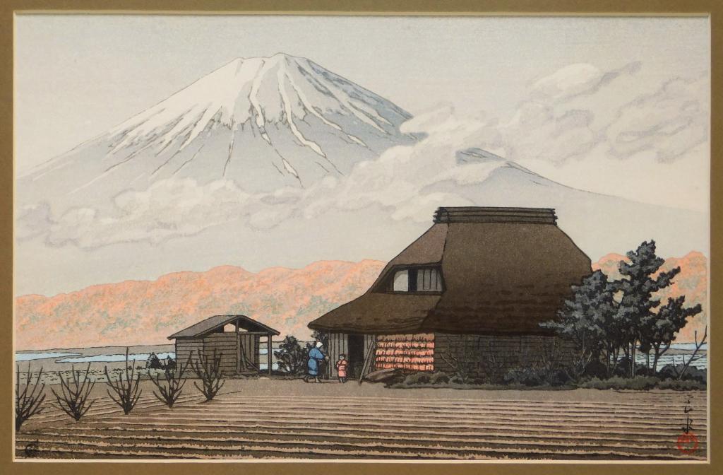 Kawase Hasui Mt. Fuji Woodblock Print (1 of 5)
