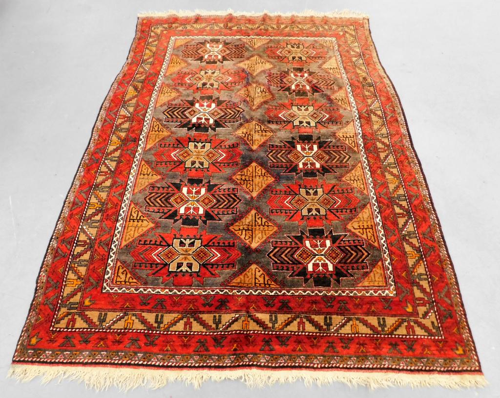 Semi Antique Caucasian Tribal Rug (1 of 8)
