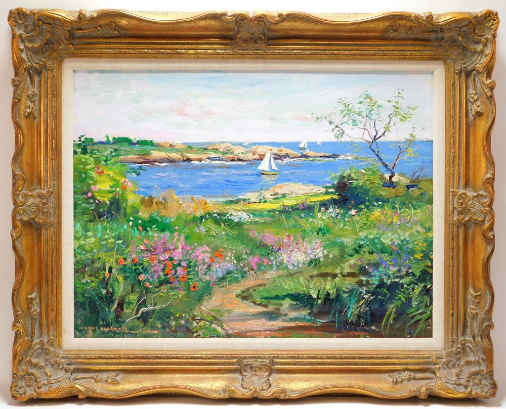 Wayne Morrell Massachusetts Coastal Bloom Painting (1 of 7)