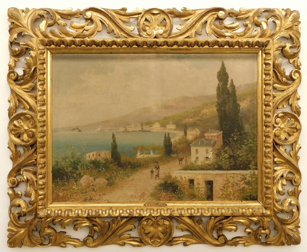LG F. Bresciani Italian Landscape Painting (1 of 12)