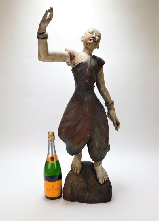 Thai Buddhist Carved Wood Sculpture (1 of 12)