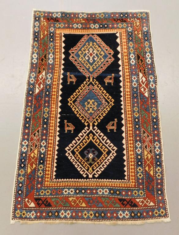 Antique Pictorial Peacock Shirvan Carpet (1 of 6)