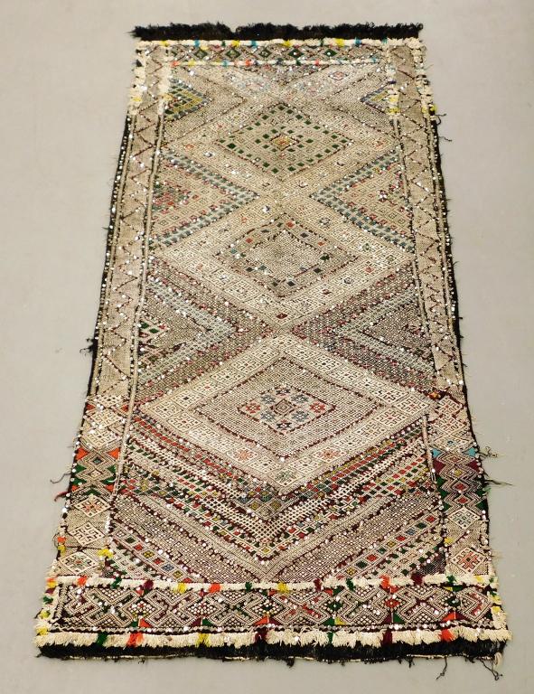 MCM Moroccan Khilim Tapestry Rug (1 of 9)
