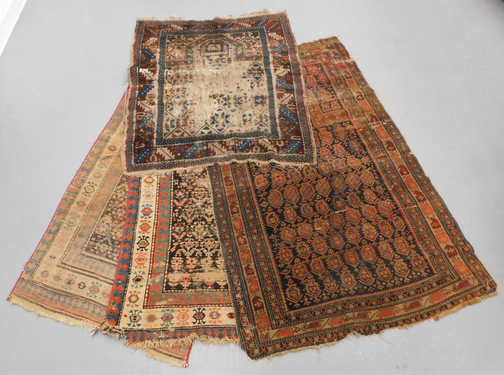 3PC Caucasian Marisali Prayer Rugs & Runner (1 of 8)