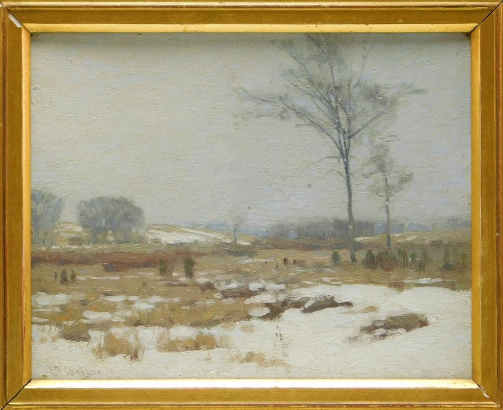 John Fabian Carlson Winter Landscape Painting (1 of 11)