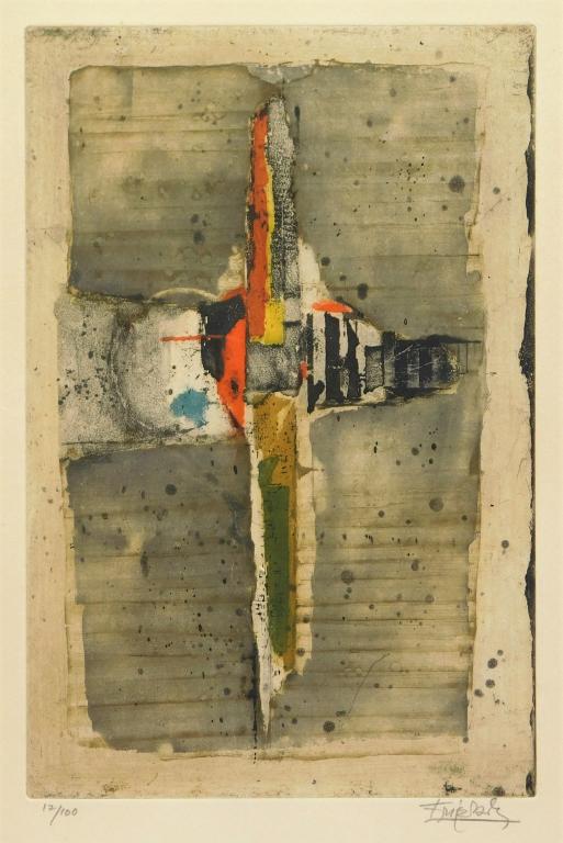 Johnny Friedlaender Abstract Aquatint Etching (1 of 9)