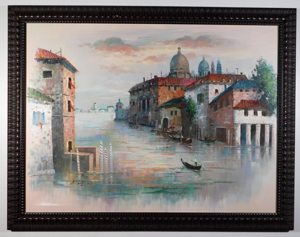 A. Simpson Venetian Landscape Painting (1 of 7)