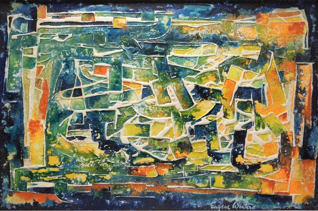 Eugene Winters Abstract Texture Painting (1 of 5)