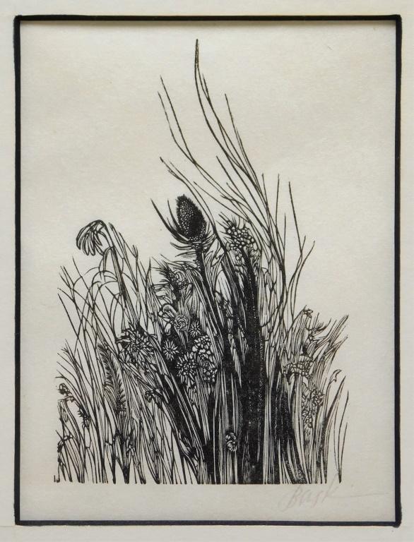 Leonard Baskin Modern Botanical Etching (1 of 7)