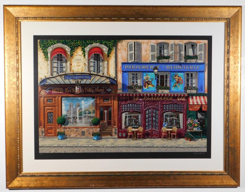 Liudmila Kondakova Parisian Storefront Serigraph (1 of 8)