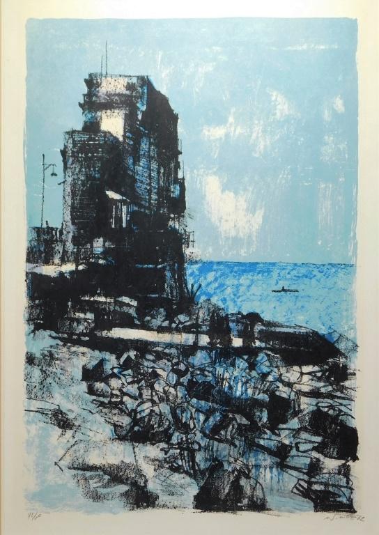 Nicola Simbari Modern Italian Landscape Lithograph (1 of 7)