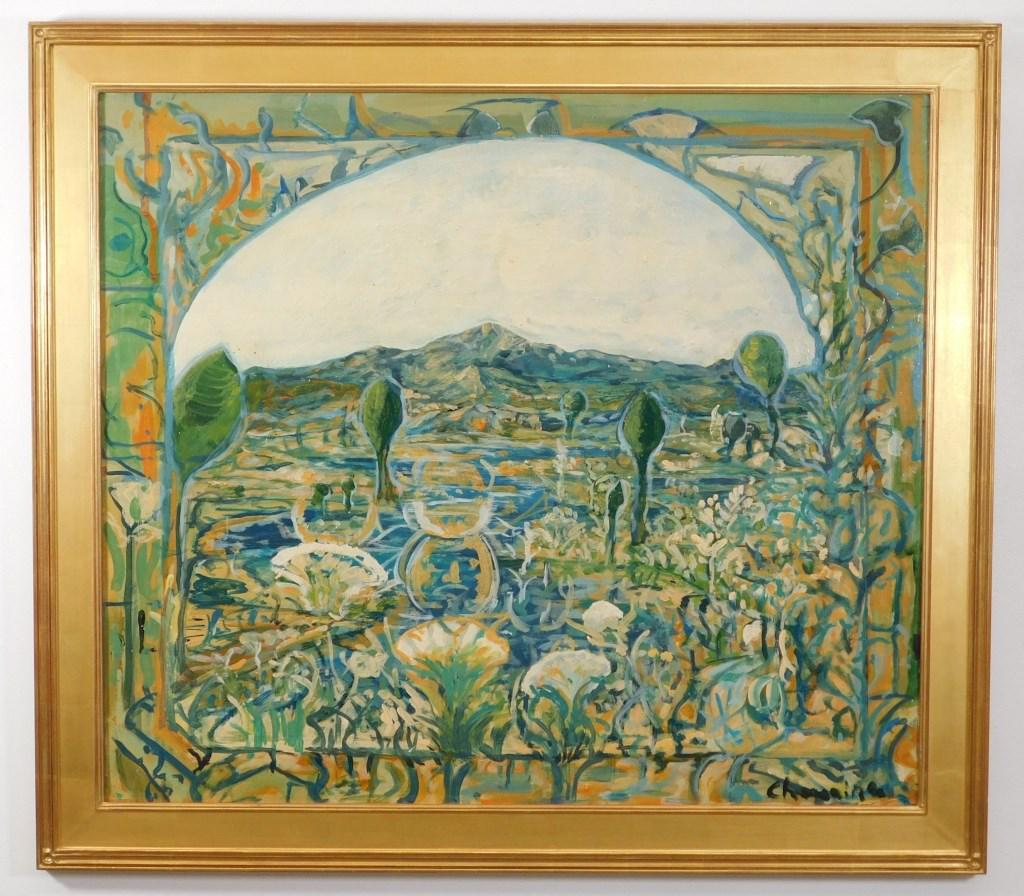 William Chewning Abstract Landscape Painting (1 of 10)