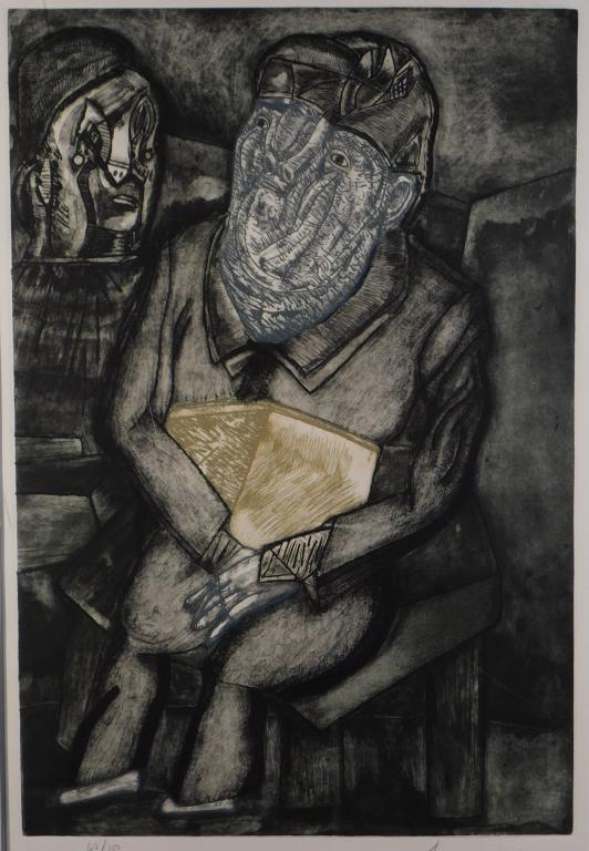 Jose Luis Cuevas Surrealist Portrait Print (1 of 7)