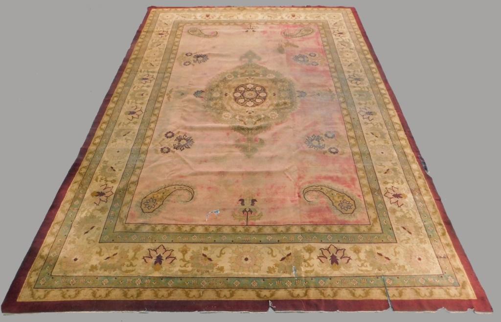 Antique Floral Agra Rug (1 of 9)