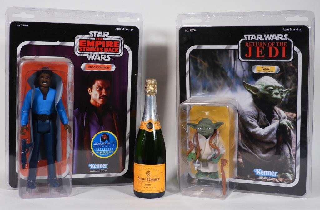 2 Gentle Giant Star Wars Lando & Brown Snake Yoda (1 of 5)
