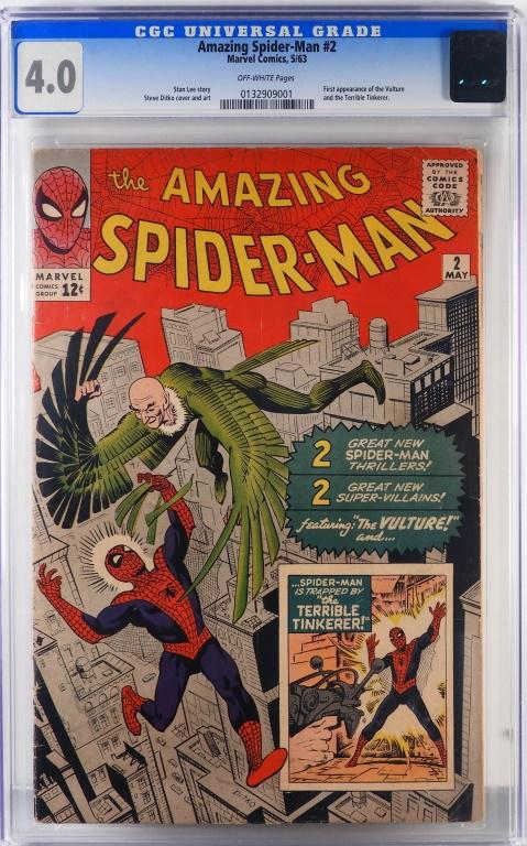 Marvel Comics Amazing Spider-Man #2 CGC 4.0 (1 of 2)