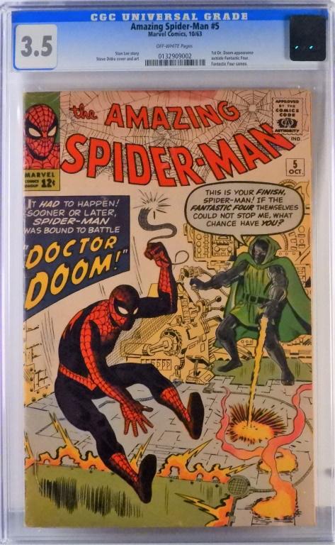 Marvel Comics Amazing Spider-Man #5 CGC 3.5 (1 of 2)
