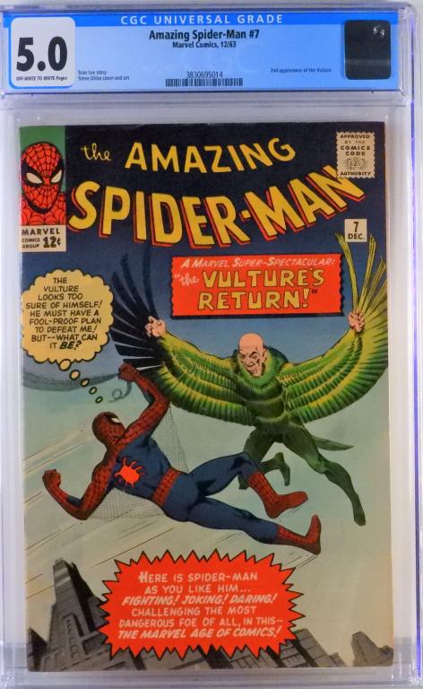 Marvel Comics Amazing Spider-Man #7 CGC 5.0 (1 of 2)