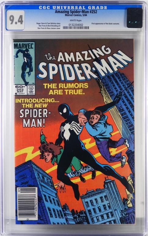 Marvel Comics Amazing Spider-Man #252 CGC 9.4 (1 of 2)