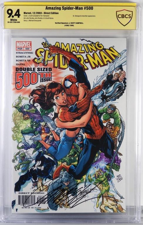 Marvel Comics Amazing Spider-Man #500 CBCS 9.4 (1 of 2)