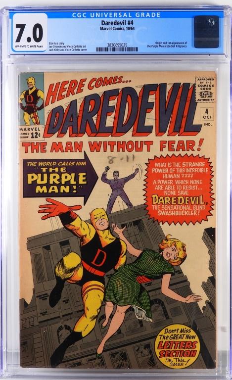 Marvel Comics Daredevil #4 CGC 7.0 (1 of 2)