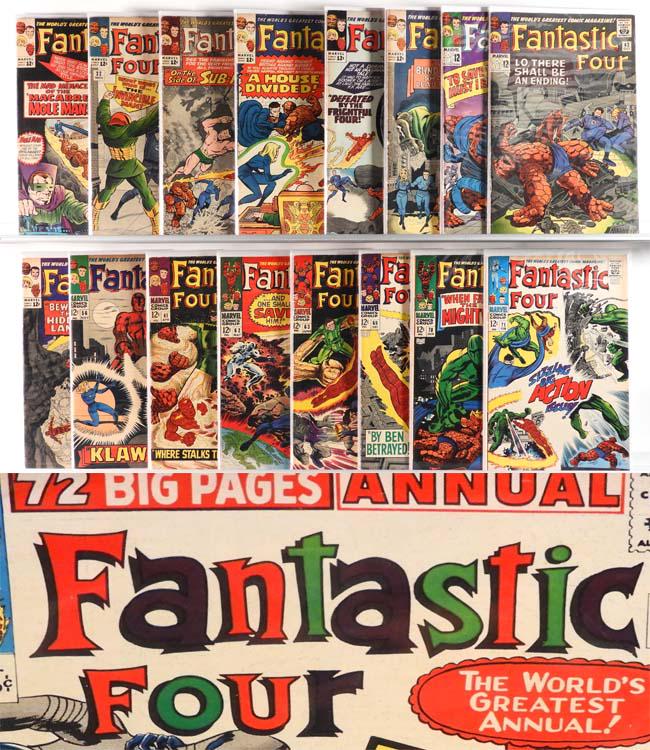 24PC Marvel Comics Fantastic Four #31-#77 & KS (1 of 5)
