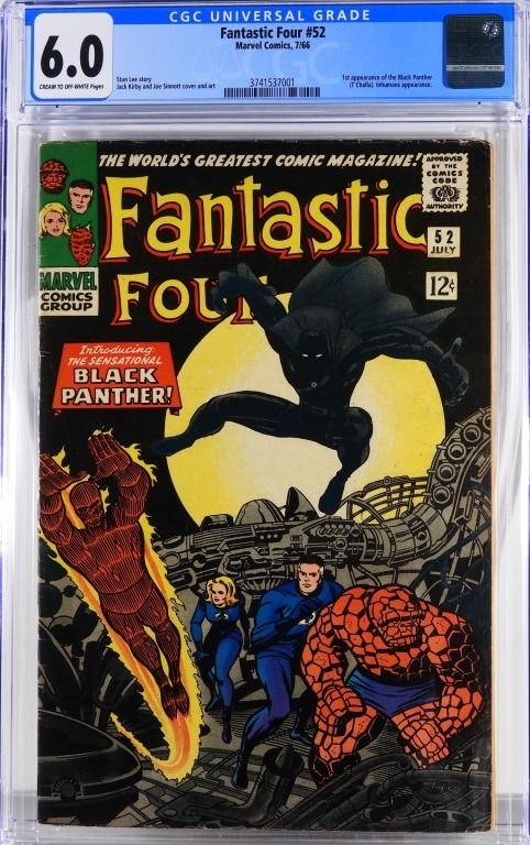 Marvel Comics Fantastic Four #52 CGC 6.0 (1 of 2)