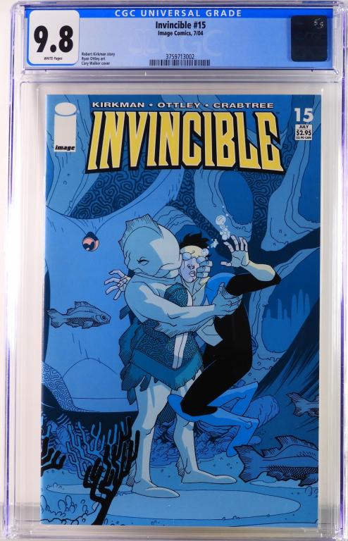 Image Comics Invincible #15 CGC 9.8 (1 of 2)