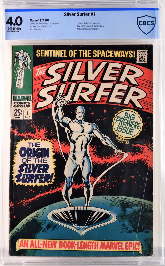 Marvel Comics Silver Surfer #1 CBCS 4.0 (1 of 2)