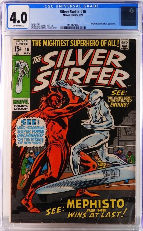 Marvel Comics Silver Surfer #16 CGC 4.0 (1 of 2)