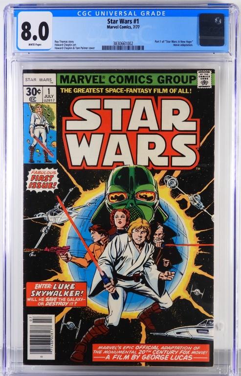 Marvel Comics Star Wars #1 CGC 8.0 (1 of 2)