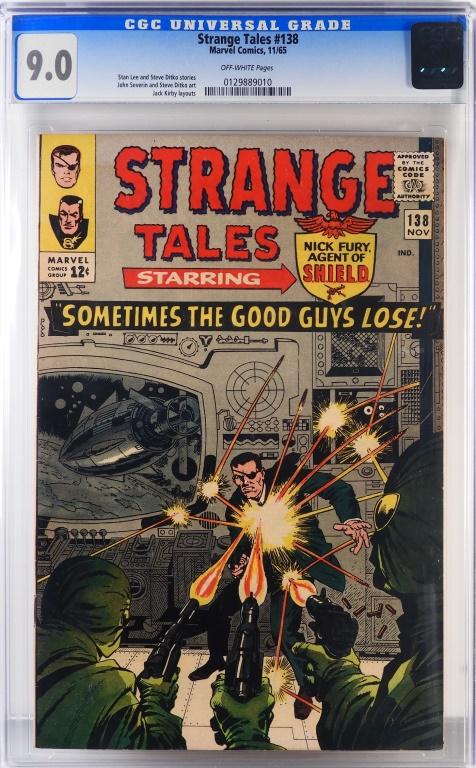 Marvel Comics Strange Tales #138 CGC 9.0 (1 of 2)