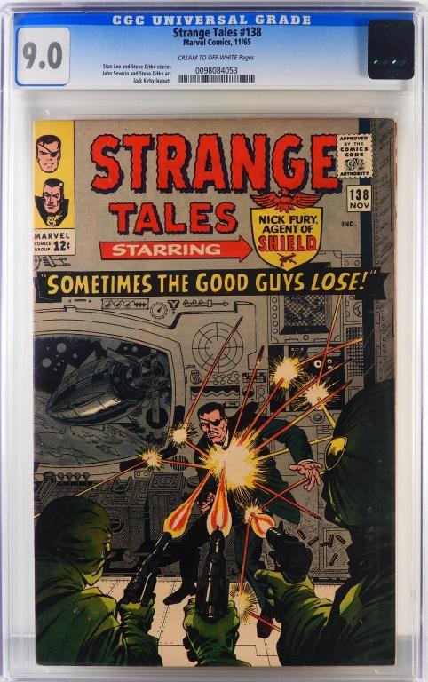 Marvel Comics Strange Tales #138 CGC 9.0 (1 of 2)