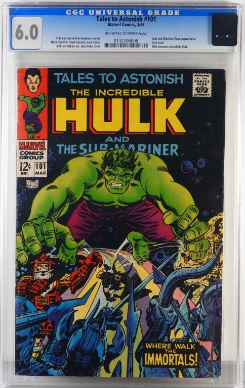 Marvel Comics Tales to Astonish #101 CGC 6.0 (1 of 2)