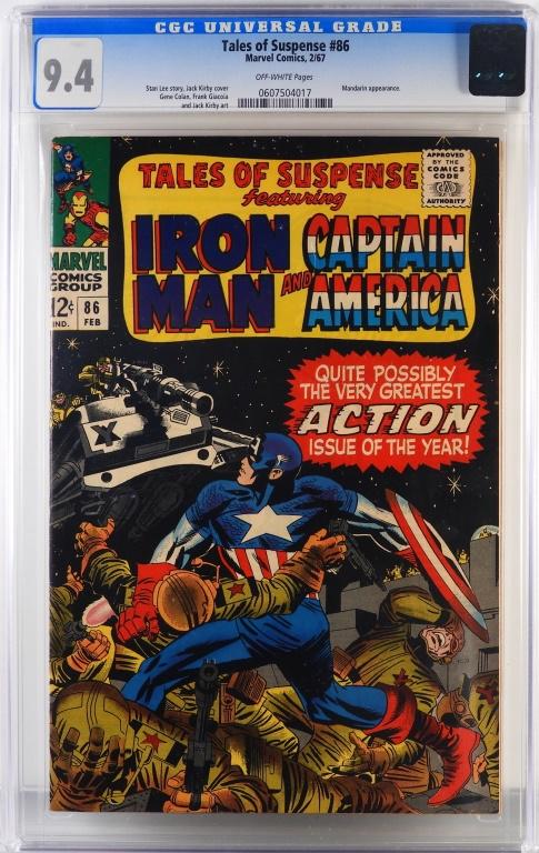 Marvel Comics Tales of Suspense #86 CGC 9.4 (1 of 2)