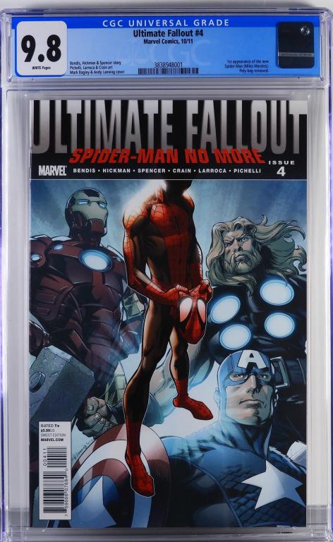 Marvel Comics Ultimate Fallout #4 CGC 9.8 (1 of 2)